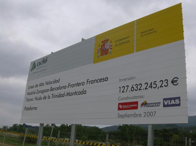 Seales de Circulacin |  Carteles Anunciadores de Obras 