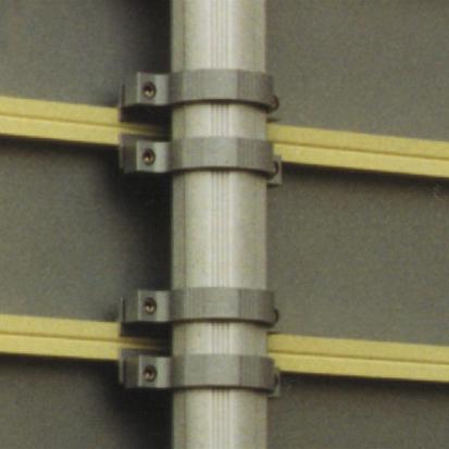 Seales de Aluminio |  Soportes,abrazaderas y placas de anclaje 