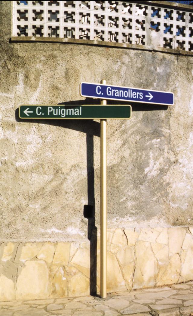 Seales para Municipios |  Placas de calle 