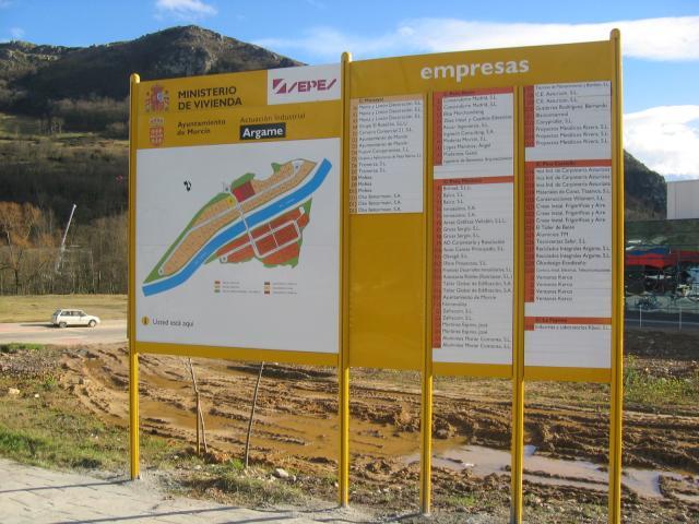 Mobiliario Urbano |  Localizacin polgonos y urbanizaciones 