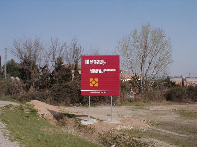Seales de Circulacin |  Carteles Anunciadores de Obras 