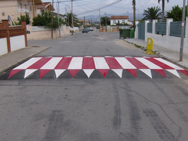 Sealizacin Horizontal |  Pasos de peatones con resalto 